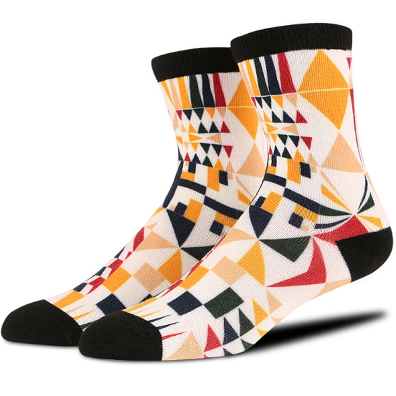 360 Whole Printing Socks Custom Sublimation Print Men Crew Tube Socks