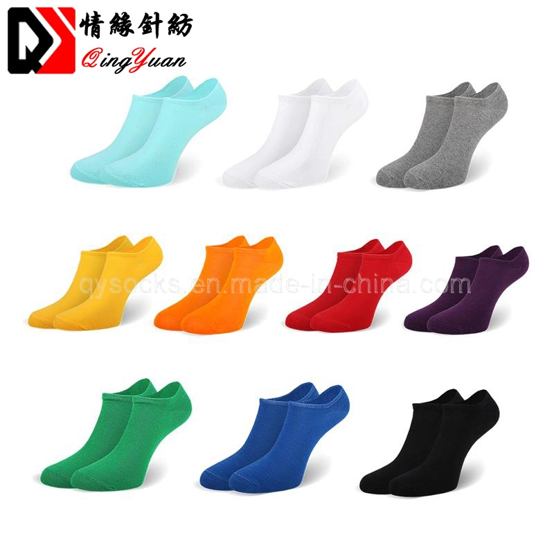 Men Anti-Silp Candy Colors Invisible Thin Ankle Sock