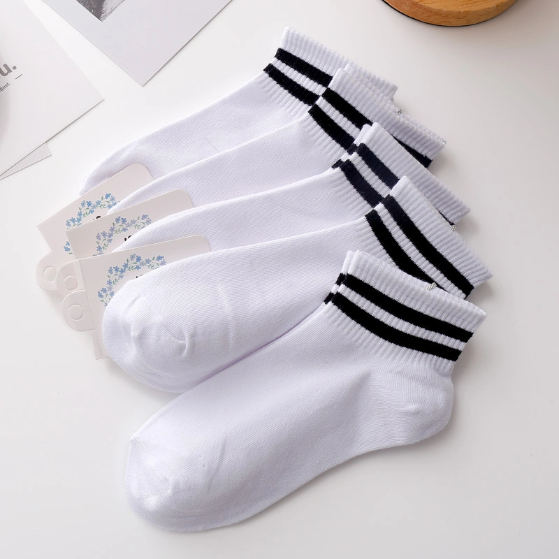 Wholesale Women Adult Cotton Sports Short Fashion Ankle Socks Four Seasons