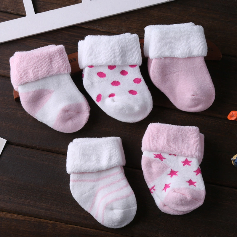 3-12m Soft Cotton Baby Girls Boys Socks Pure Baby Accessories Kids Socks