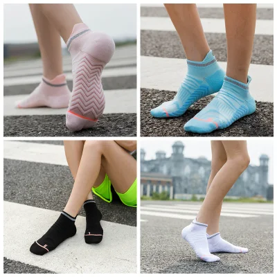 Femmes colorées coton polyester cheville chaussettes Chine chaussette en gros 100 % fibre de bambou court cheville quart chaussettes