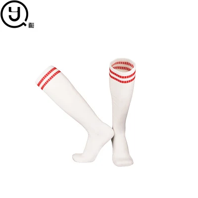 Chaussettes d'entraînement Chaussettes de football pour adultes Bas de serviette sur les chaussettes de sport d'entraînement à hauteur du genou Chaussettes de football de course en plein air