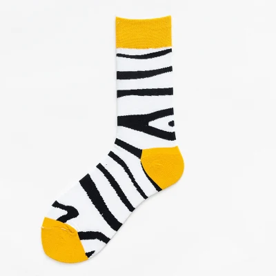 Chaussettes MIDI personnalisées en coton doux et confortable en gros pour femmes