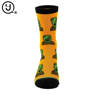 Logo personnalisé Chaussettes de compression professionnelles pour Halloween