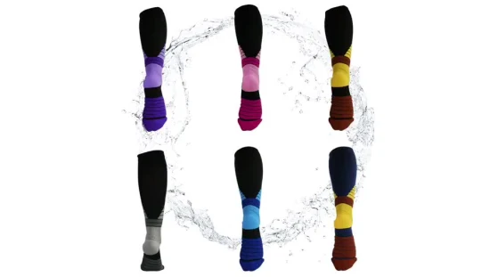 Chaussettes de compression Running Marathon Long Tube Sports Chaussettes, Chaussettes de randonnée unisexes respirantes au genou, Chaussettes hautes pour hommes et femmes Wbb17069