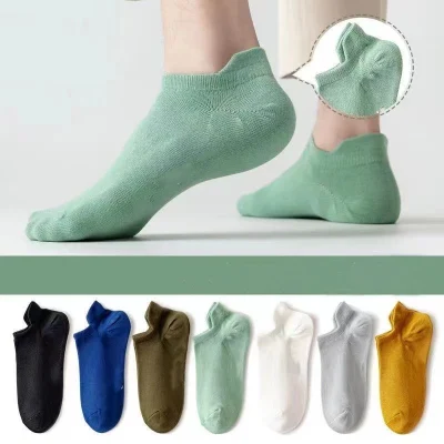 Chaussettes invisibles antidérapantes personnalisées pour hommes