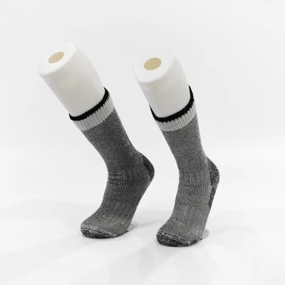 181030sk-China Factory Winter Trekking Chaussettes thermiques extérieures plus épaisses en laine mérinos pour hommes