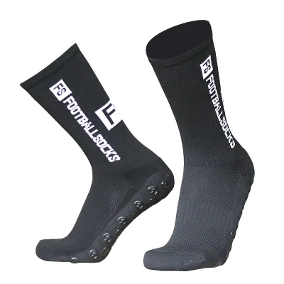 Nouveau Style Fs Football Chaussettes Rondes En Silicone Ventouse Grip Anti Slip Football Chaussettes Sport Hommes Femmes Baseball Rugby Chaussettes