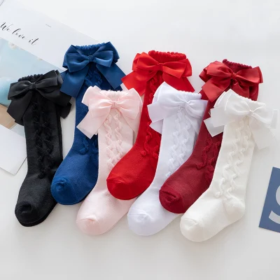 Chaussettes bébé en coton pour le printemps-hiver