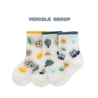 0-3 ans pour enfants en coton Printemps Eté Chaussettes Garçons Filles Chaussettes bébé