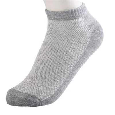 Vente en gros de chaussettes en vrac Chaussettes invisibles anti-dérapantes en silicone pour hommes